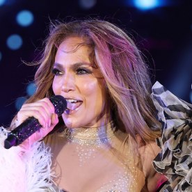 Jennifer Lopez performs 