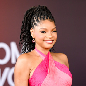Halle Bailey at Essence Black Women in Hollywood at the Academy Museum of Motion Pictures on March 7, 2024 in Los Angeles.