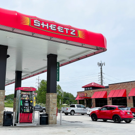 Sheetz gas station and convenience store in Pennsylvania.