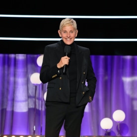 Ellen DeGeneres at the Carol Burnett event.