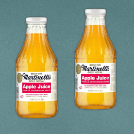 Martinelli Apple Juice Recall