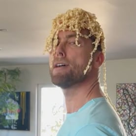 Lance Bass trolling Justin Timberlake with "Its Gonna Be Me" video.