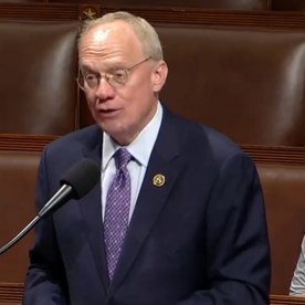 Congressman's son puts on quite the performance on the House floor