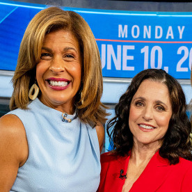 Hoda and Savannah on the show with Julia Louis-Dreyfus.
