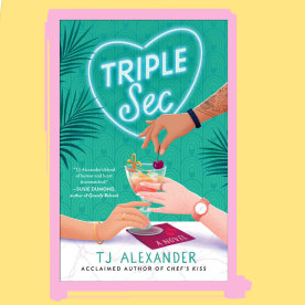 TJ Alexander and book cover