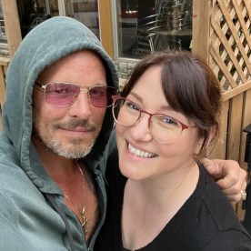 Justin Chambers and Chyler Leigh from "Grey's Anatomy" reunite.