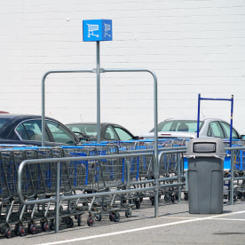 Supermarket parking