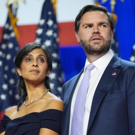 JD Vance and his wife Usha Vance