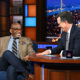 Al roker and stephen colbert