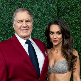 Bill Belichick and Jordon Hudson.