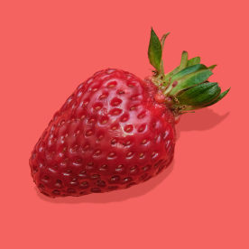 A strawberry.
