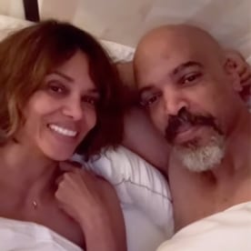 Halle Berry shares flirty video with boyfriend Van Hunt.