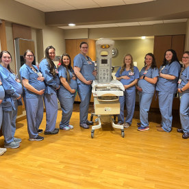 Fourteen nurses at HSHS St. Vincent Hospital are pregnant at the same time.
