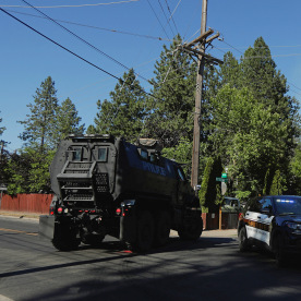 Multiple firefighters were attacked when responding to a fire outside Coeur d’Alene