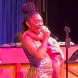 Broadway Singer Was Interrupted by Toddler Daughter. Her Stunning Response