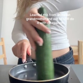 Can You Use a Cucumber to Grease a Pan? I Tried the Viral, No-Oil Hack