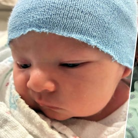 An Illinois who didn't know she was pregnant gave birth on Christmas morning.