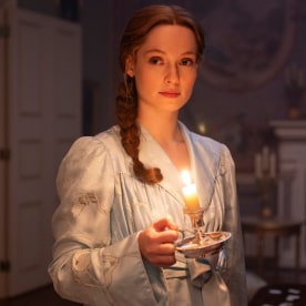 Bridgerton. Hannah Dodd as Francesca Bridgerton in episode 405 of Bridgerton. Cr. Liam Daniel/Netflix © 2025