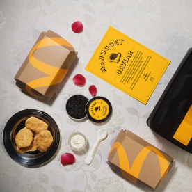 McDonald's McNugget Caviar Luxe Spread.