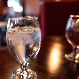 Restaurant Water Glass