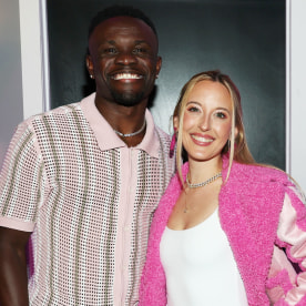 wame Appiah and Chelsea Griffin Appiah attend Love Is Blind @ SXSW on March 07, 2025.