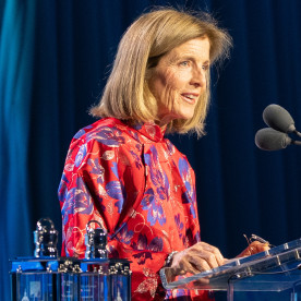 Caroline Kennedy at the John F. Kennedy Presidential Library and Museum in Boston on May 31, 2026. 