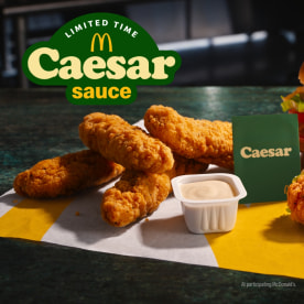 McDonald's introduced new menu items alongside it's Caesar sauce.