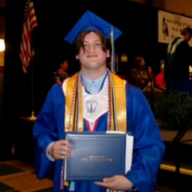 Gavin Harper was the recipient of the 2026 Dolly Parton Scholarship