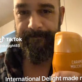 Scott McJunkin is brewing a battle with his favorite creamer company.