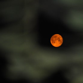 Moon Rises Over Kathmandu After Lunar Eclipse Yesterday