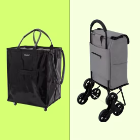 The best rolling totes and carts are from brands like Hulken, Clax and more. 