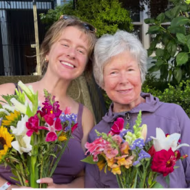Grace Yockey, 24, takes care of her grandma Vava.