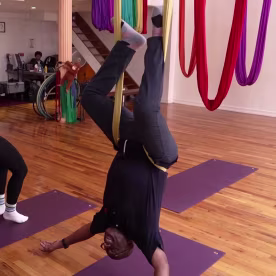 Al Roker Dylan Dreyer Aerial Yoga