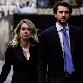 Elizabeth Holmes has two small children with her romantic partner, William “Billy” Evans.