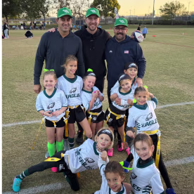 When his career with the NFL came to a close, Nick Foles found himself back on the field ... as his daughter's flag football coach.