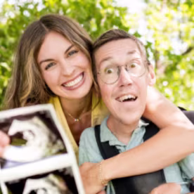 Hannah and Shane Burcaw are expecting a baby! 