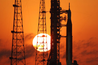 NASA on March 19 began returning its towering SLS rocket and Orion spacecraft to its Florida launch pad ahead of a planned flyby of the Moon, after completing necessary repairs. The next launch window opens on April 1. 