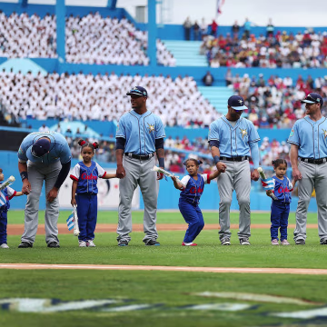 Image: President Obama Attends Tampa Bay Devil Rays v Cuban National Team Baseball Game In Havana