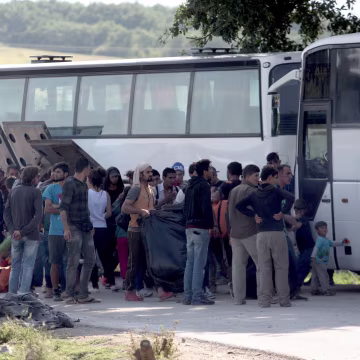 Image: TOPSHOT-GREECE-EUROPE-MIGRANTS