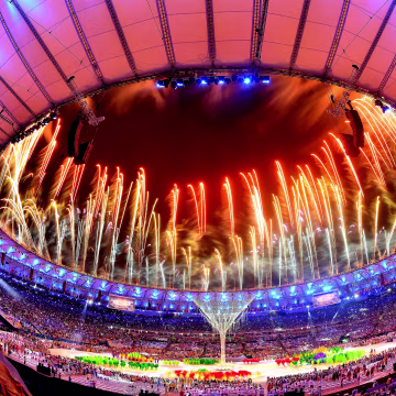 Image: Closing Ceremony 2016 Olympic Games - Olympics: Day 16