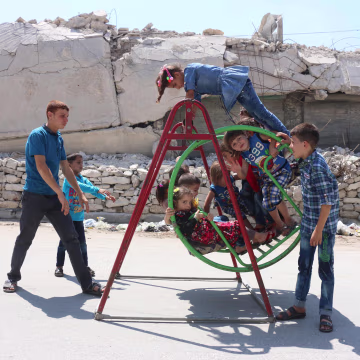 Image: SYRIA-CONFLICT-RELIGION-ISLAM-RAMADAN-EID