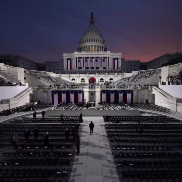 Image: TOPSHOT-US-POLITICS-TRUMP-INAUGURATION-PREPARATIONS