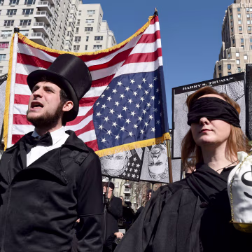 Image: US-POLITICS-TRUMP-PROTEST