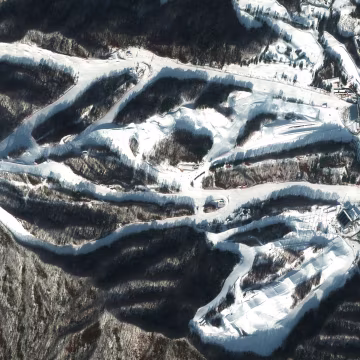Image: Olympic venues from space