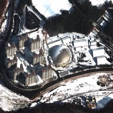 Image: Olympic venues from space