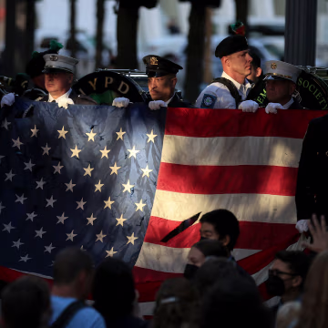 New York City Commemorates 20th Anniversary Of 9/11 Terror Attacks