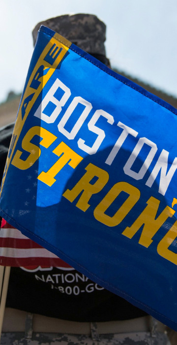 Image: 2014 B.A.A. Boston Marathon