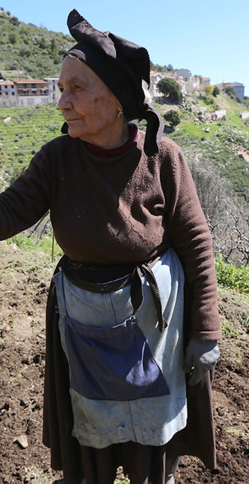 80-year-old Ermelinda Mereu