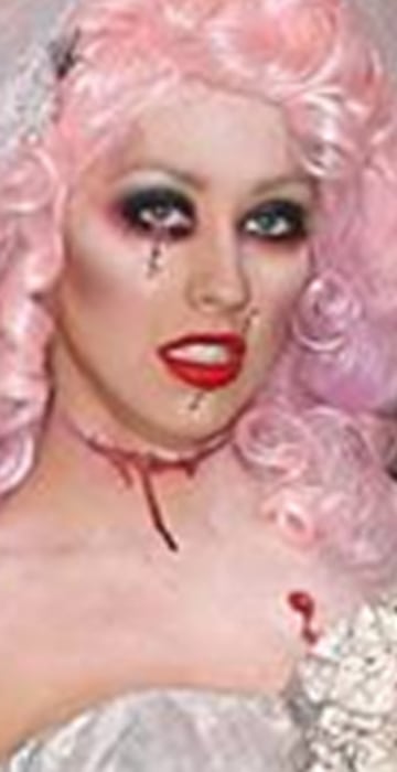 Image: Christina Aguilera as a corpse bride
