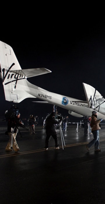 Image: Virgin Galactic's SpaceShipTwo, First Commercial Spacecraft, Unveiled In CA